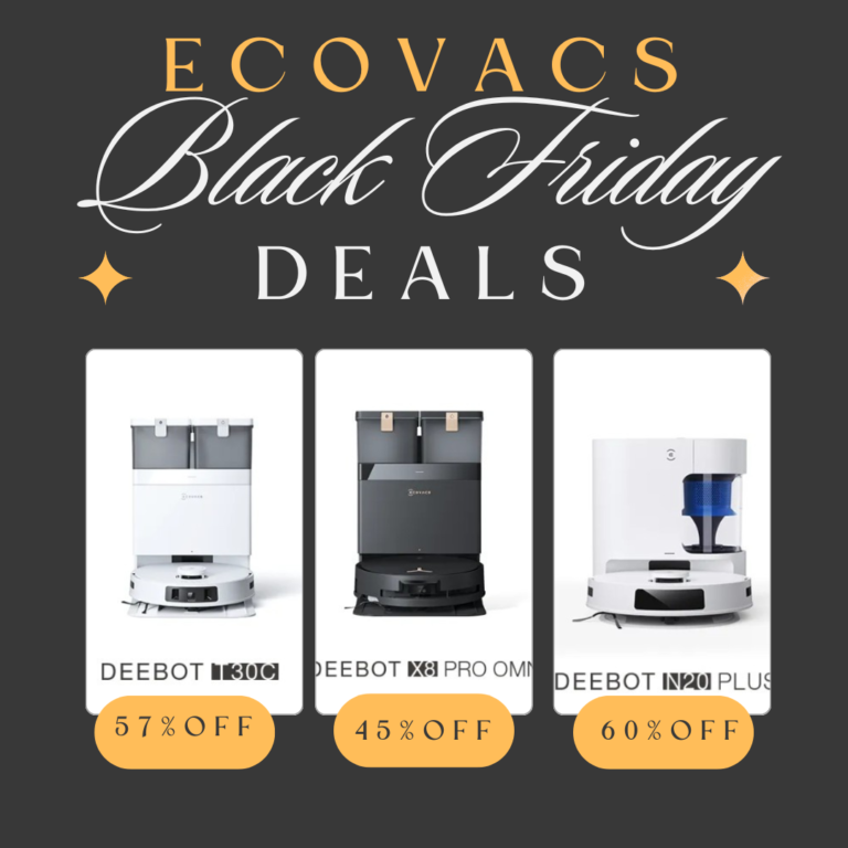 Black Friday: Best Ecovacs Deals — Save Up to 60%!
